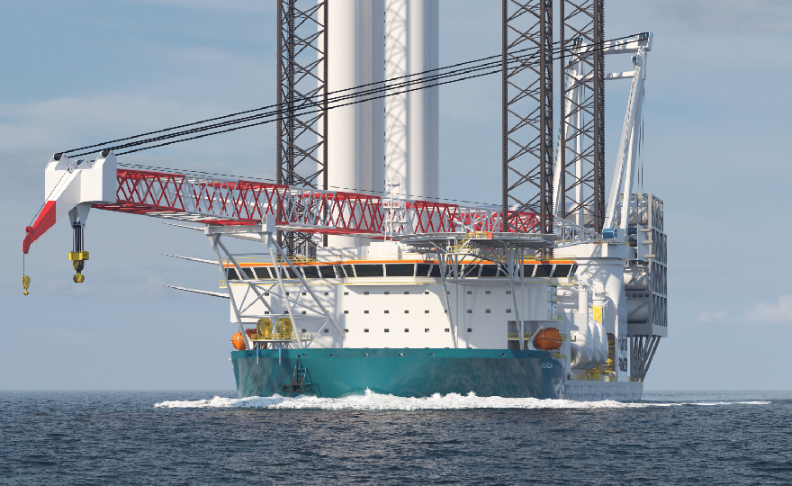 ABB wins large systems order for Havfram Wind’s two new offshore wind turbine installation vessels